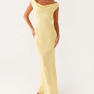 Peppermayo Soft Yellow Maxi Dress
